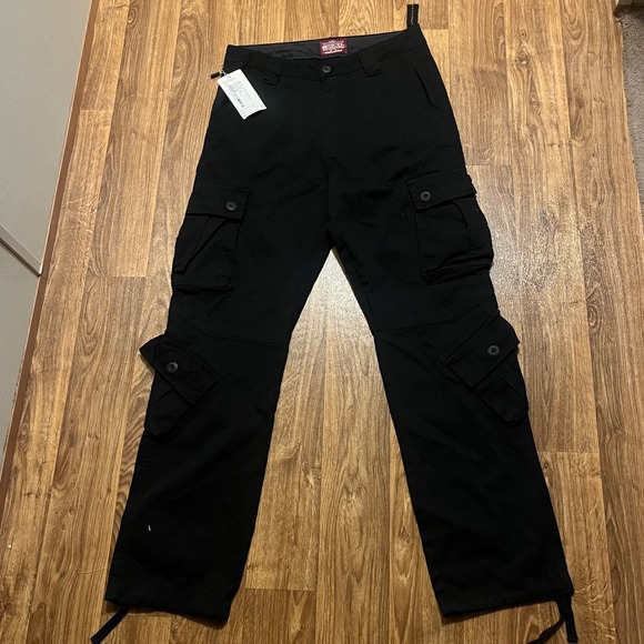 Matchstick Cargo Pants Men Large‎ 32 Utility Workwear Trousers - Picture 2 of 8
